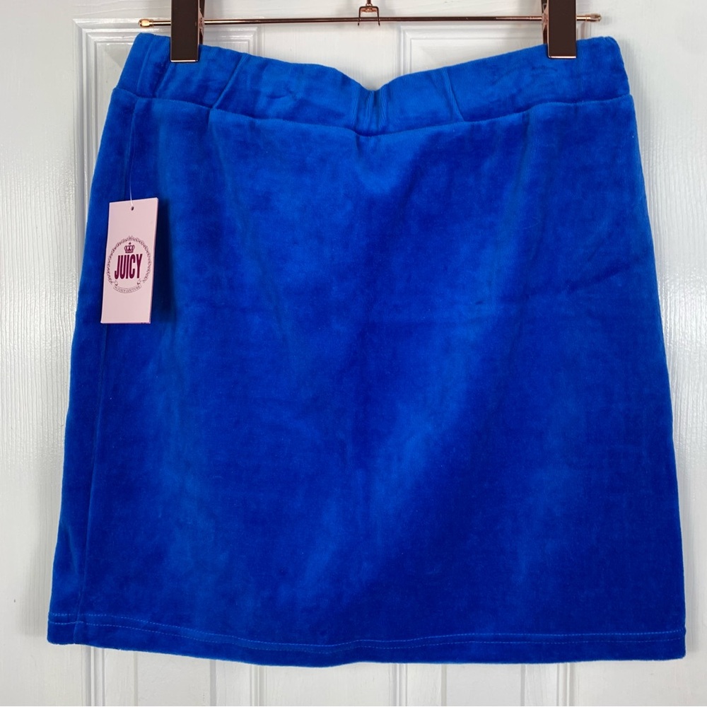 Juicy Couture Royal Blue Skirt Womens Size Medium - Picture 2 of 4